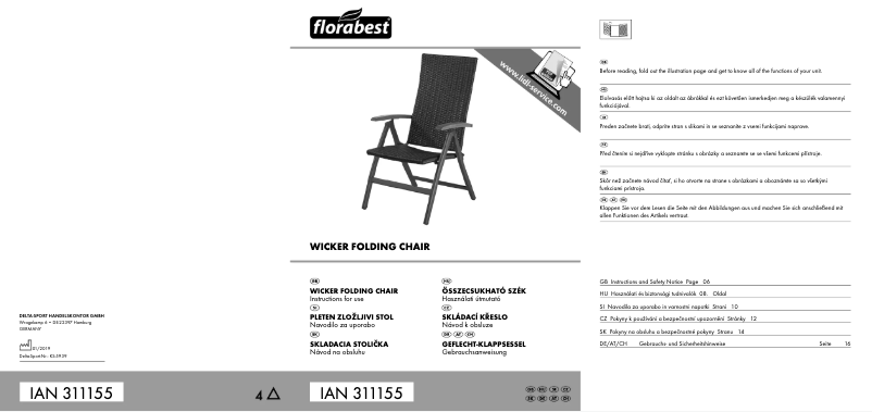 Image de la première page du manuel de l'appareil IAN 311155