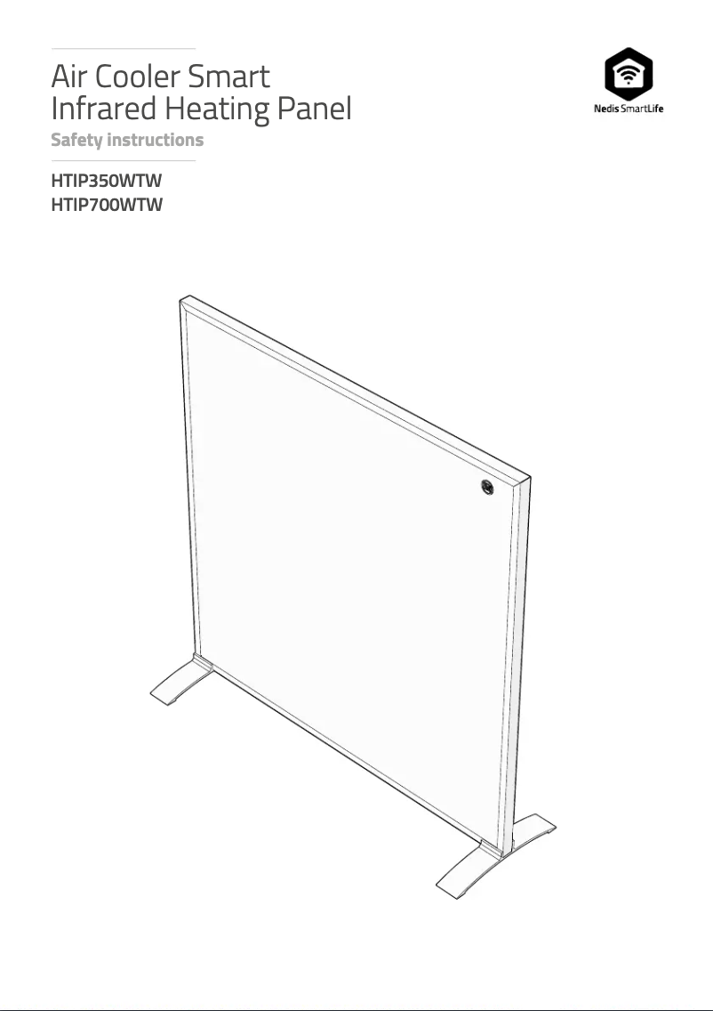 Image de la première page du manuel de l'appareil HTIP700WTW