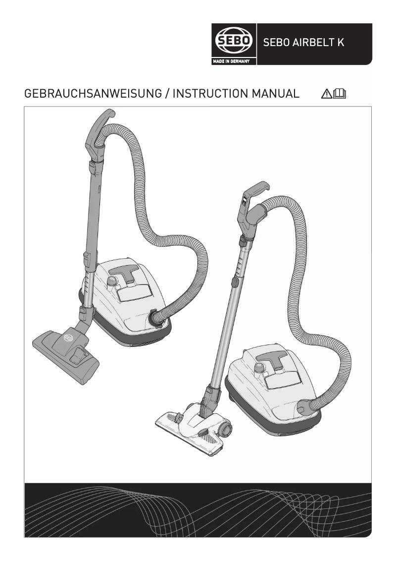 Image de la première page du manuel de l'appareil AIRBELT K1 ACTIV