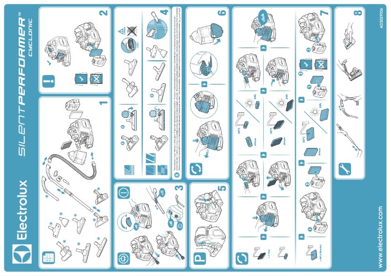 Page 1 de la notice Manuel utilisateur Electrolux ZSPC2000