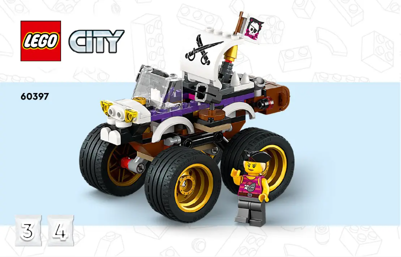 Page n°1 - Manuel utilisateur Lego City 60397