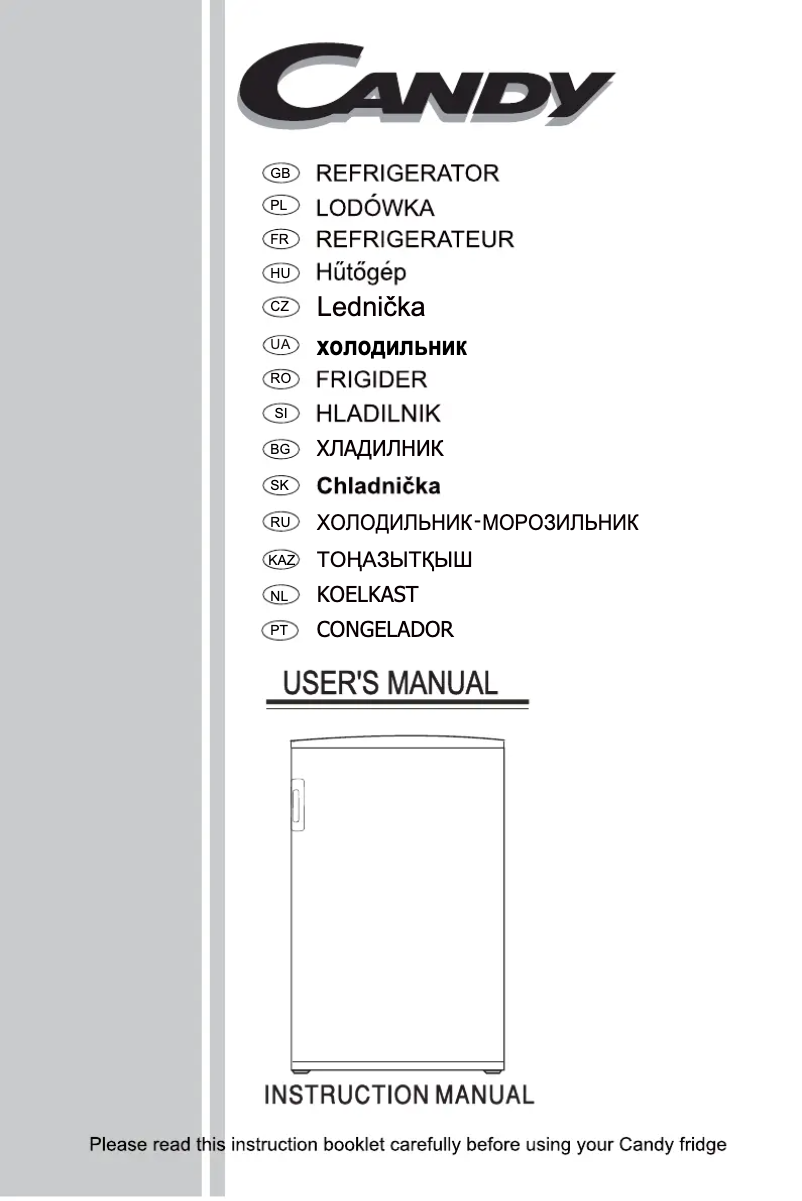 Page n°1 - Manuel utilisateur Candy CHTOS 482W36N