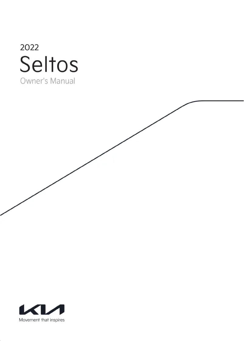 Page 1 de la notice Manuel utilisateur Kia Seltos (2023)