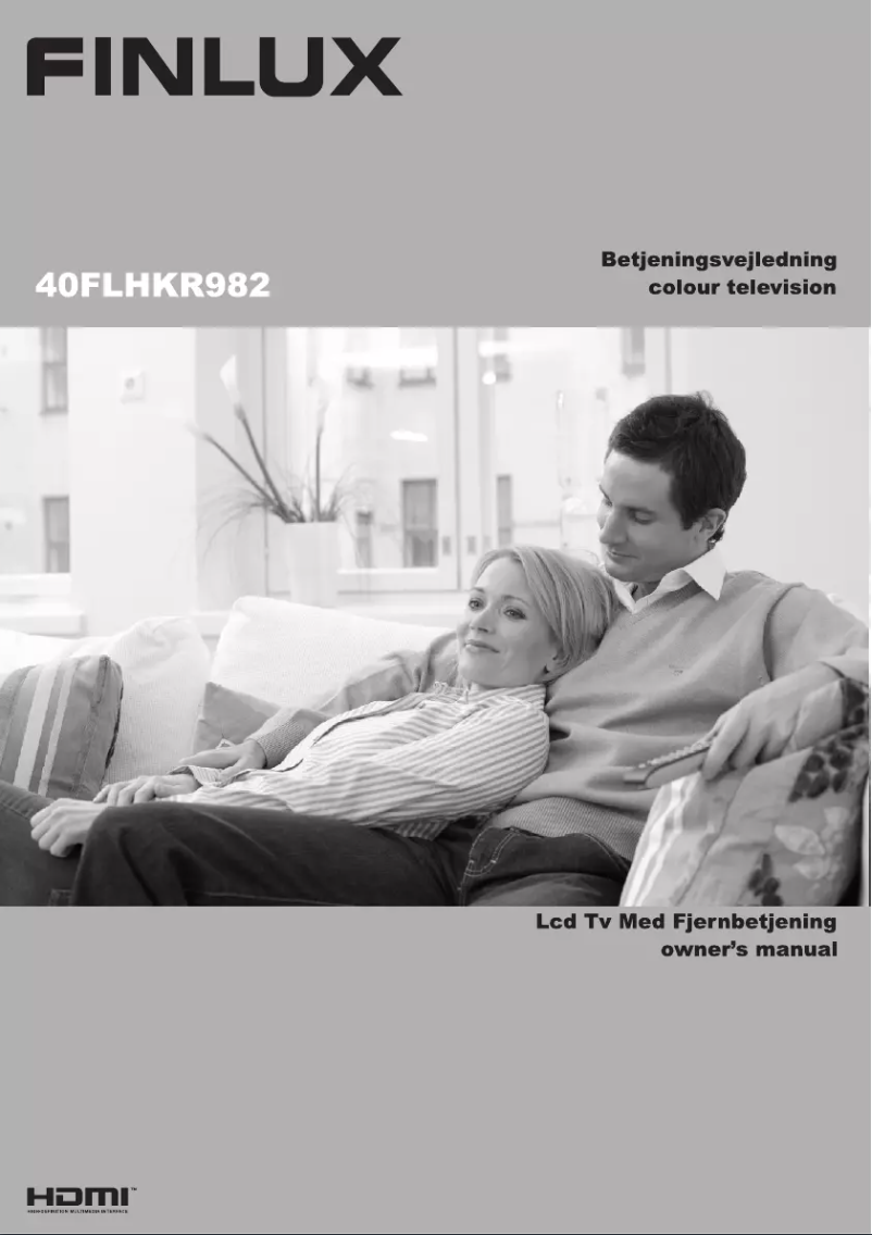 Page 1 de la notice Manuel utilisateur Finlux 40FLHKR982