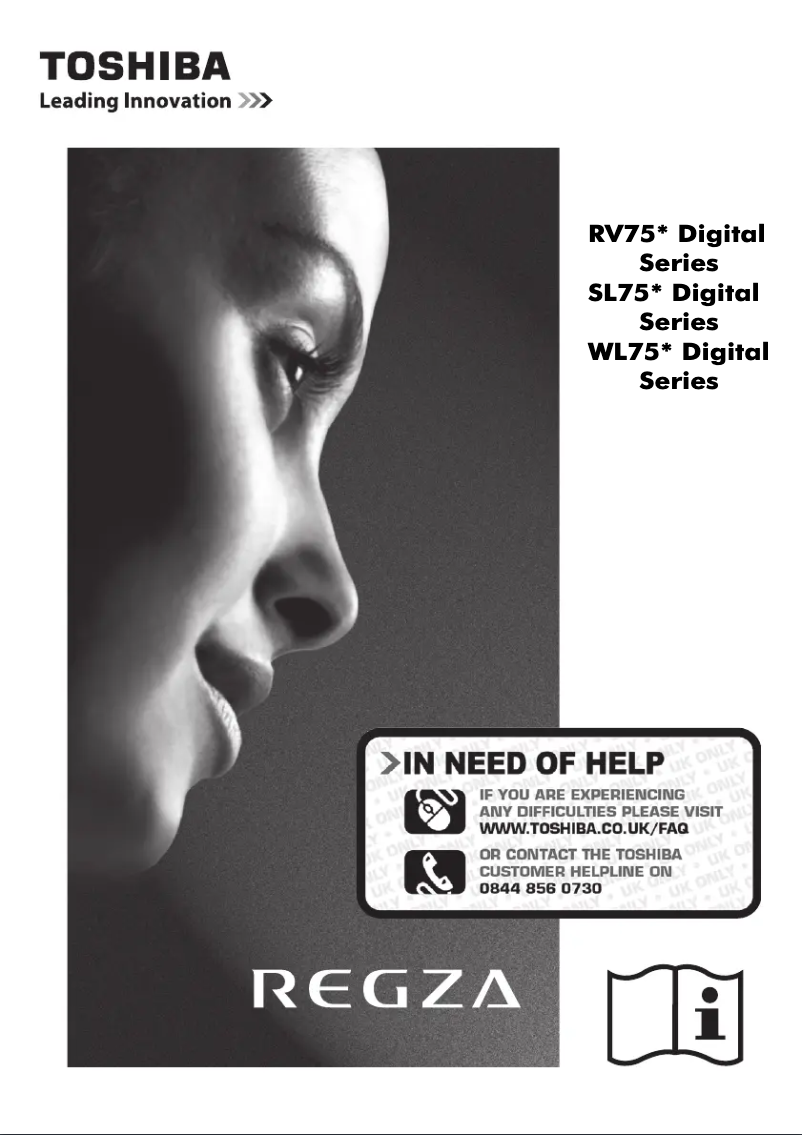 Page 1 de la notice Manuel utilisateur Toshiba 37RV753B