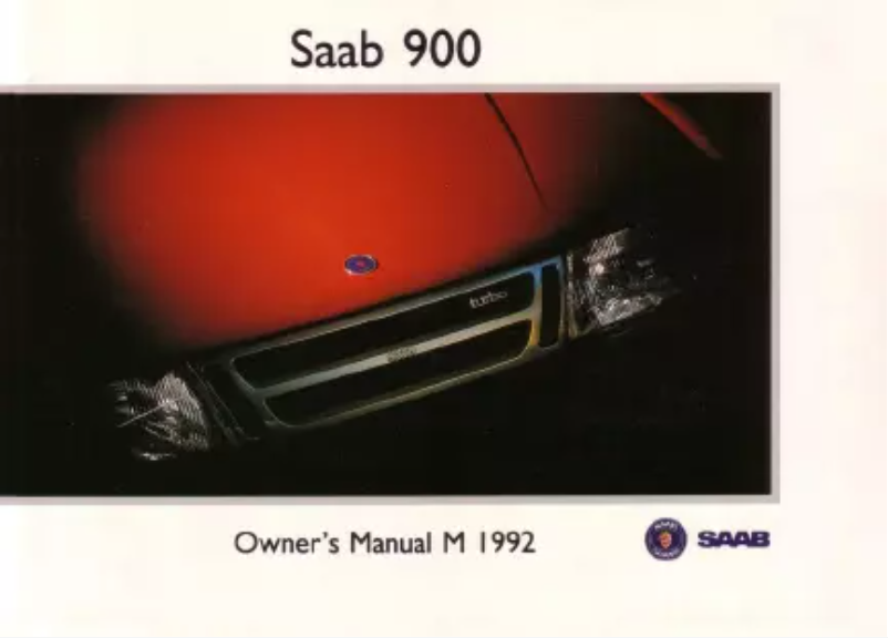 Image de la première page du manuel de l'appareil 900 (1992)