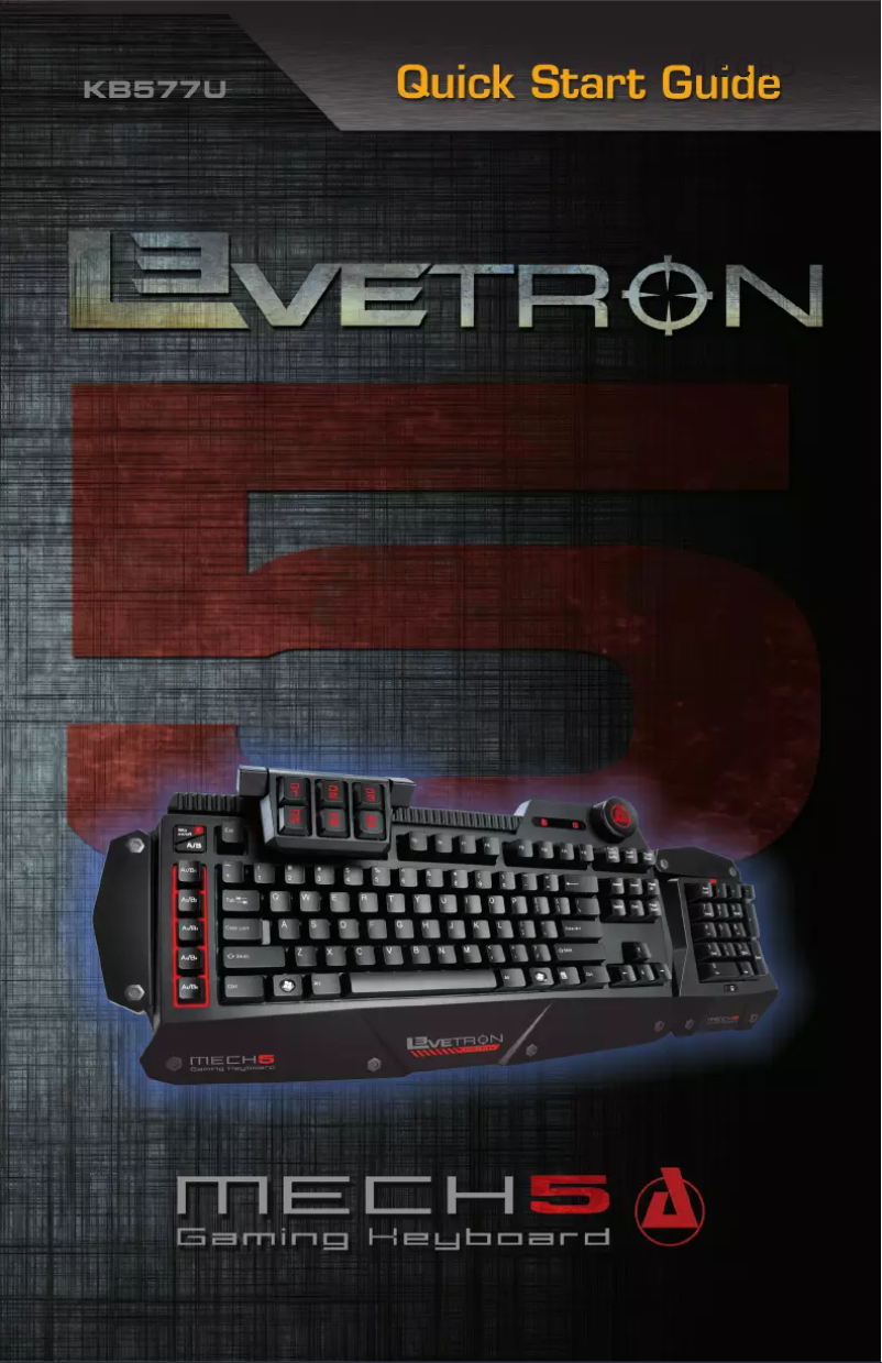 Image de la première page du manuel de l'appareil Levetron Mech5
