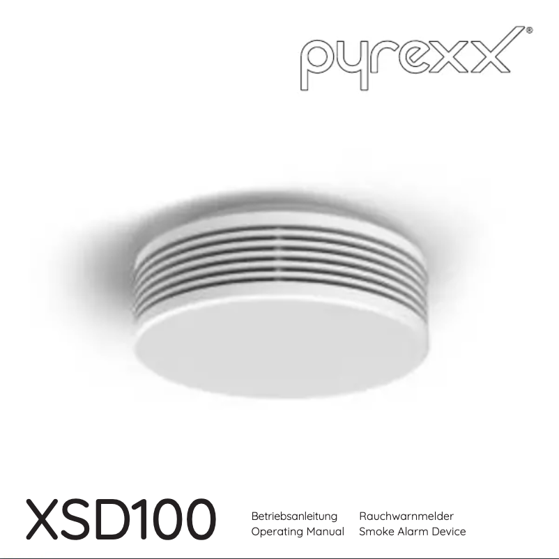 Page n°1 - Manuel utilisateur Pyrexx XSD100