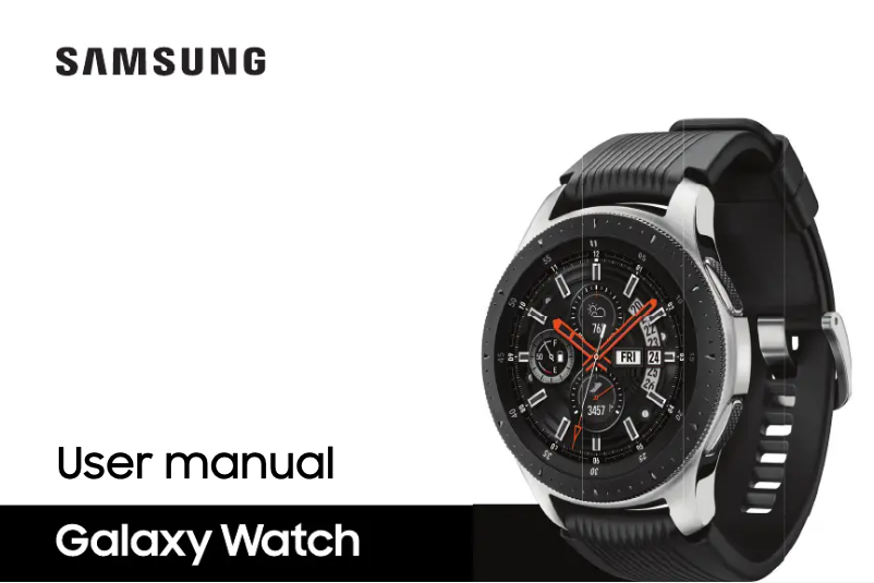 Page n°1 - Manuel utilisateur Samsung Galaxy Watch LTE