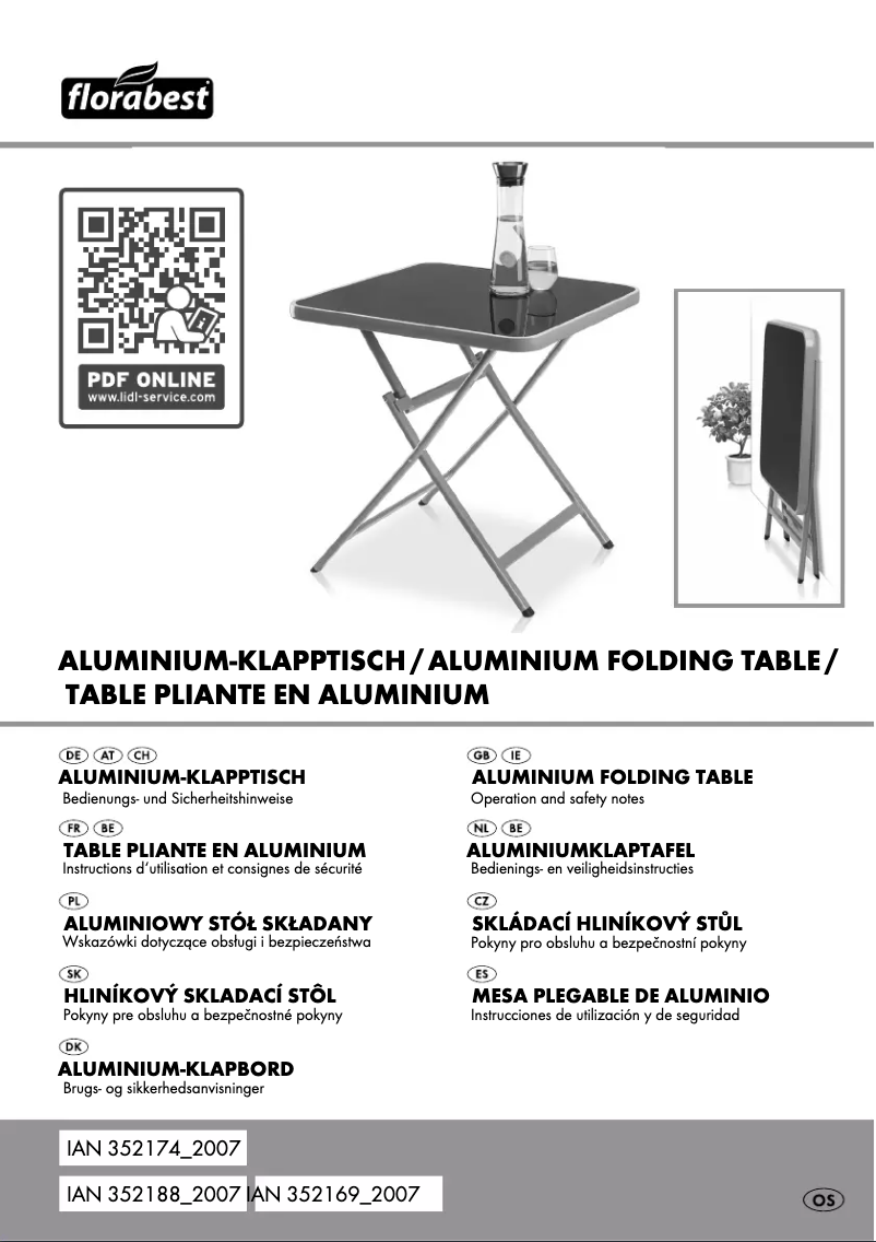 Image de la première page du manuel de l'appareil HG05789