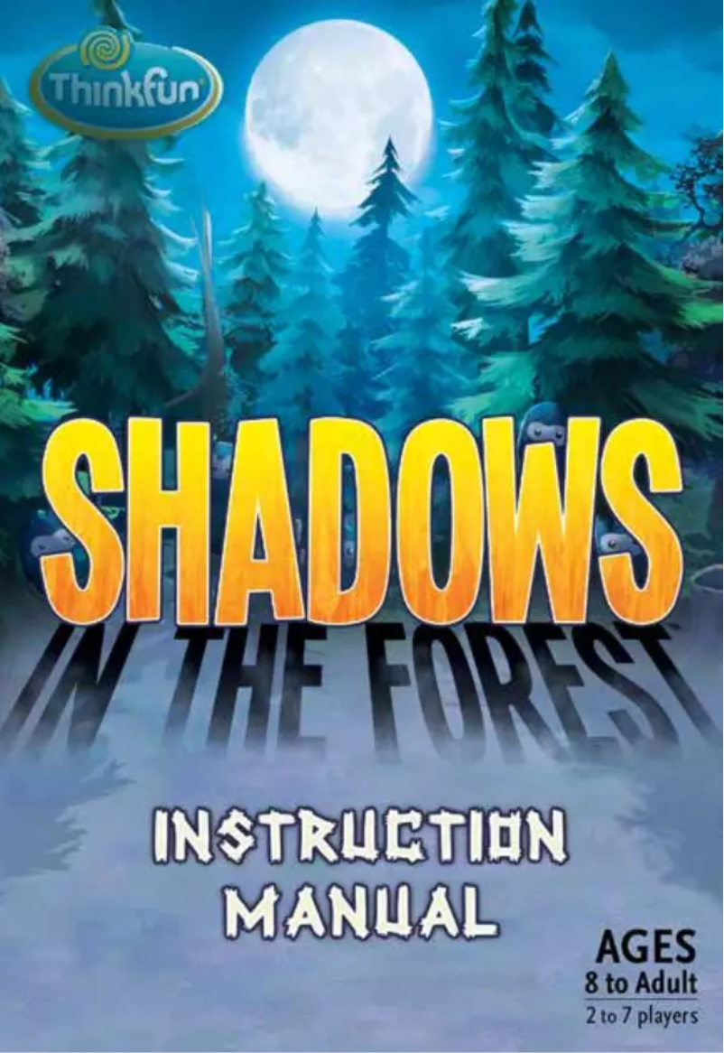 Page n°1 - Manuel utilisateur ThinkFun Shadows in The Forest