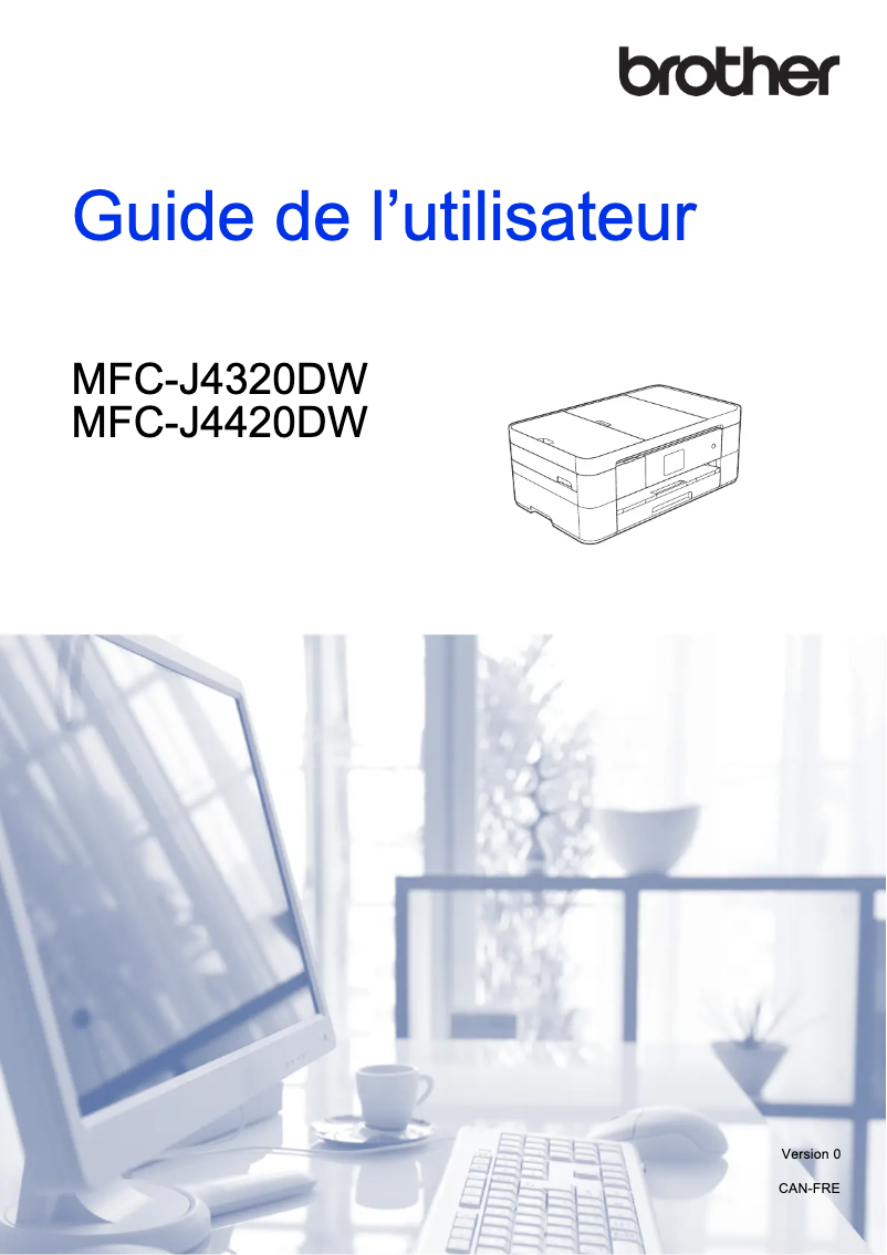 Page n°1 - Manuel utilisateur Brother MFC-J4420DW