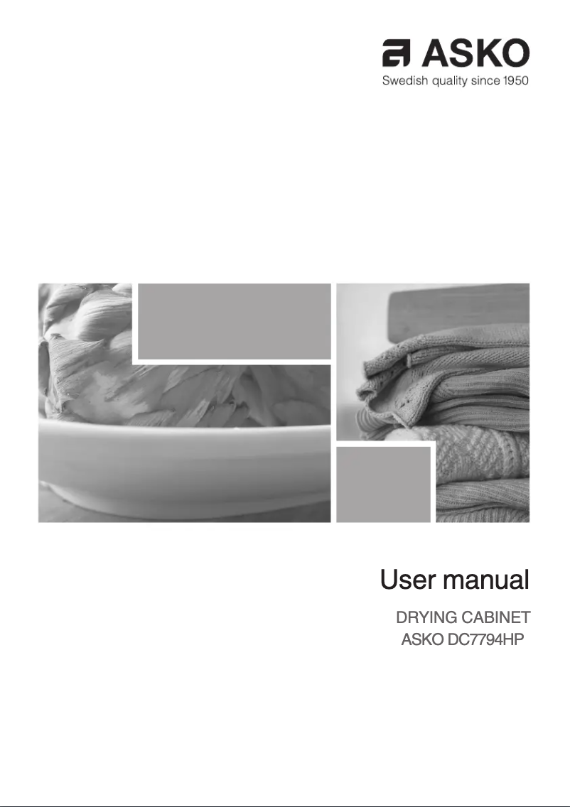 Image de la première page du manuel de l'appareil DC7794