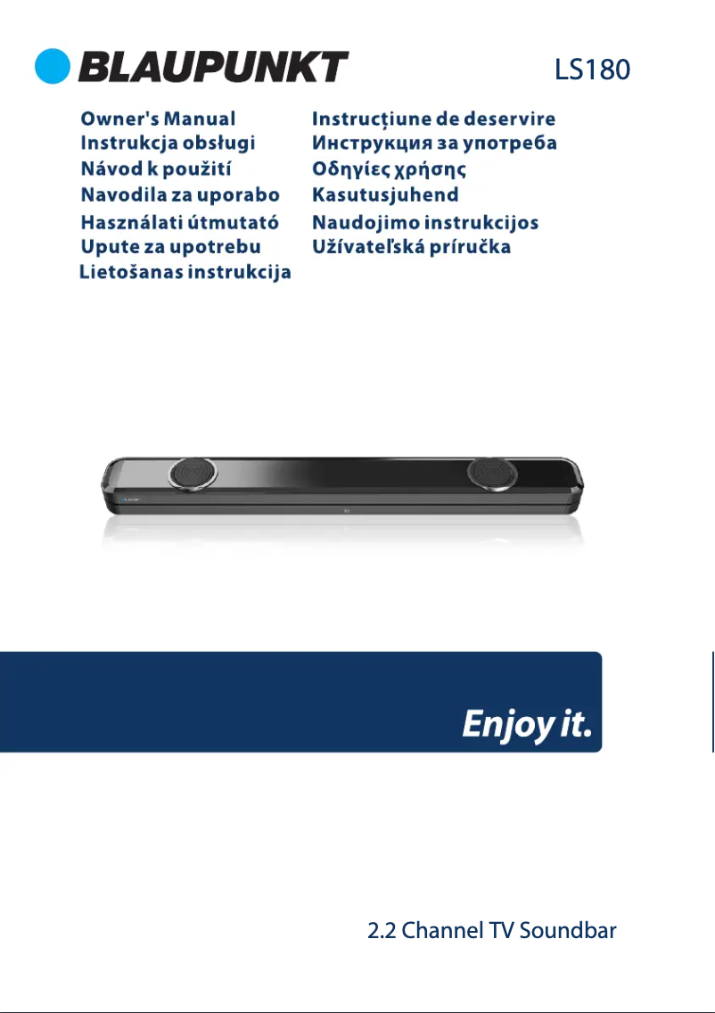 Image de la première page du manuel de l'appareil LS180