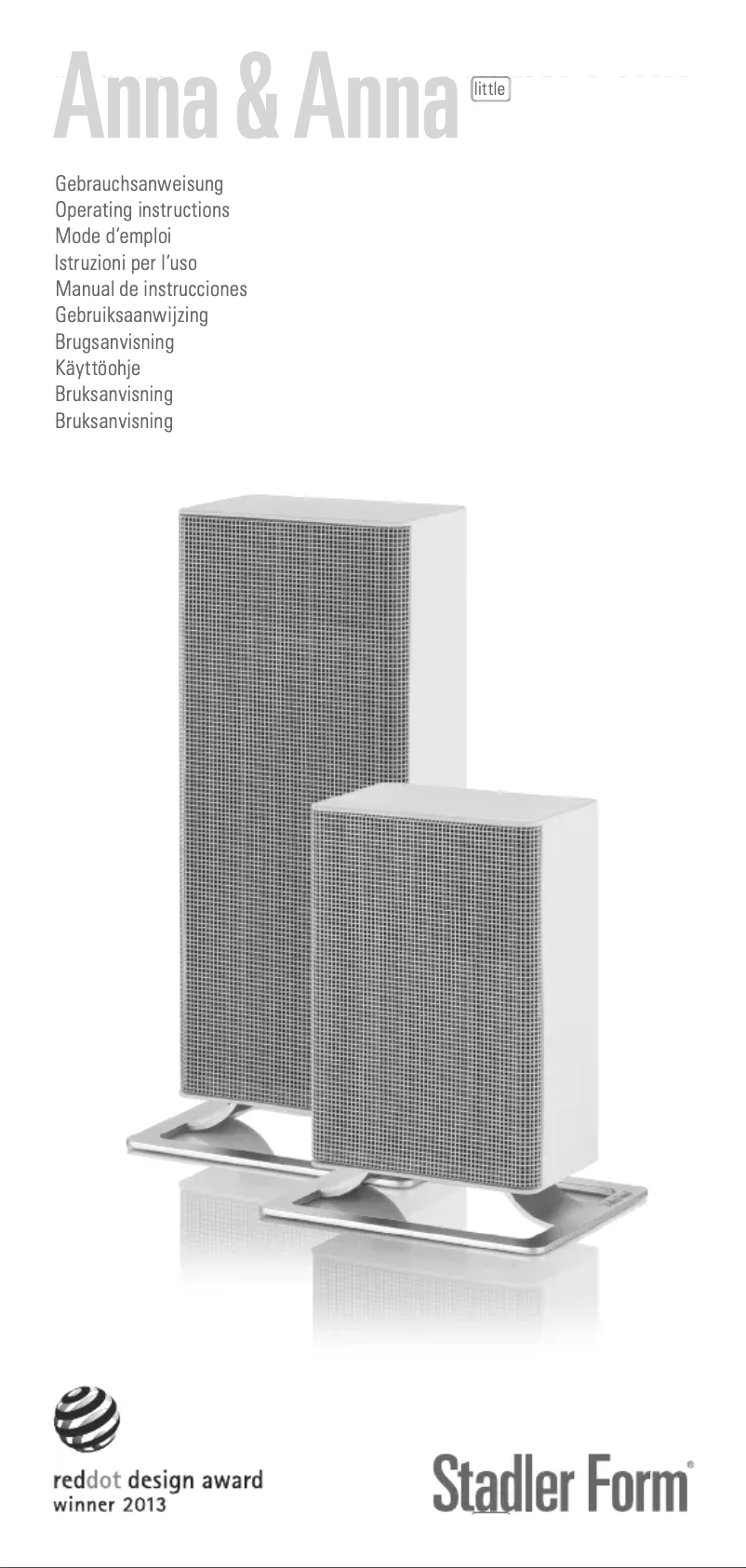 Página 1 del manual Manual de usuario Stadler Form Anna & Anna little