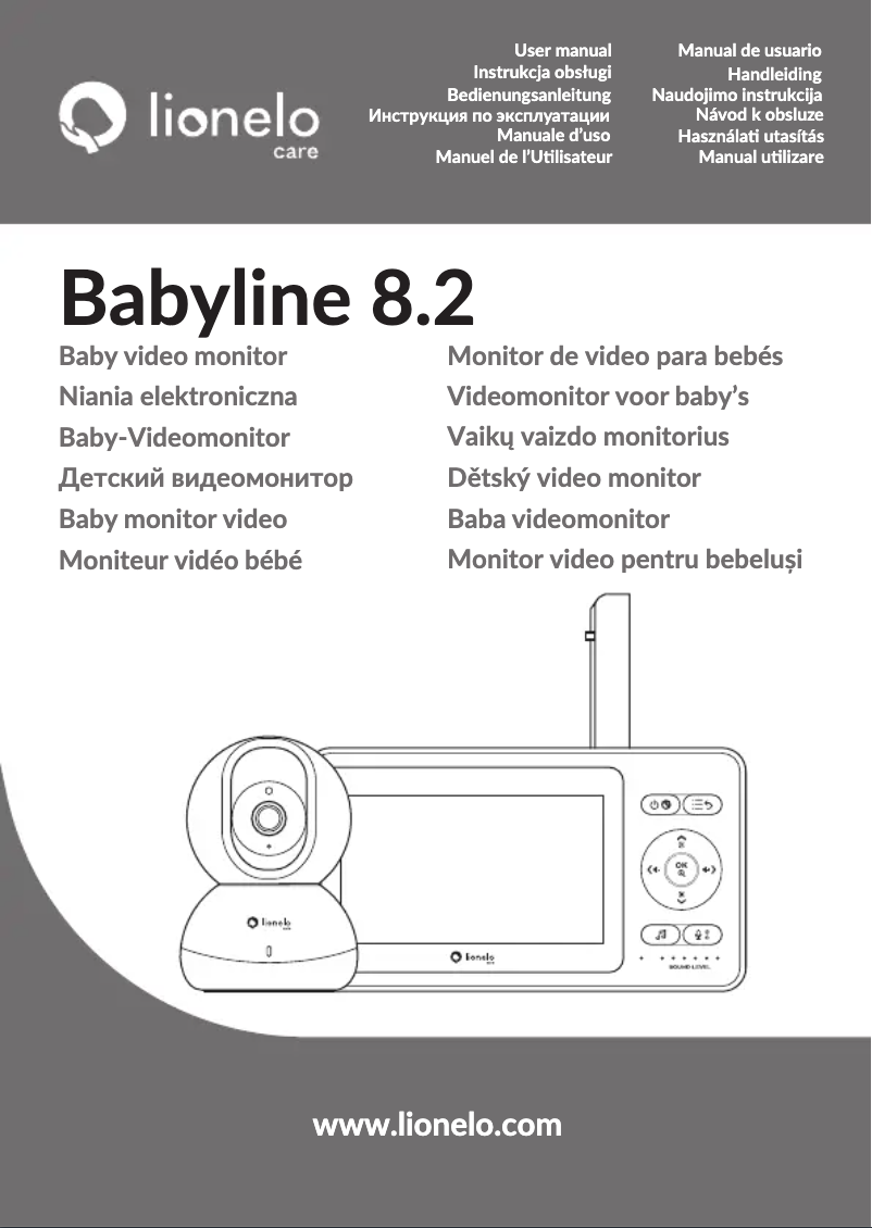 Page n°1 - Manuel utilisateur Lionelo Babyline 8.2