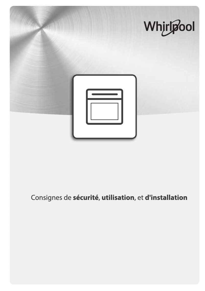 Page n°1 - Manuel utilisateur Whirlpool W6 OM4 4S1 P