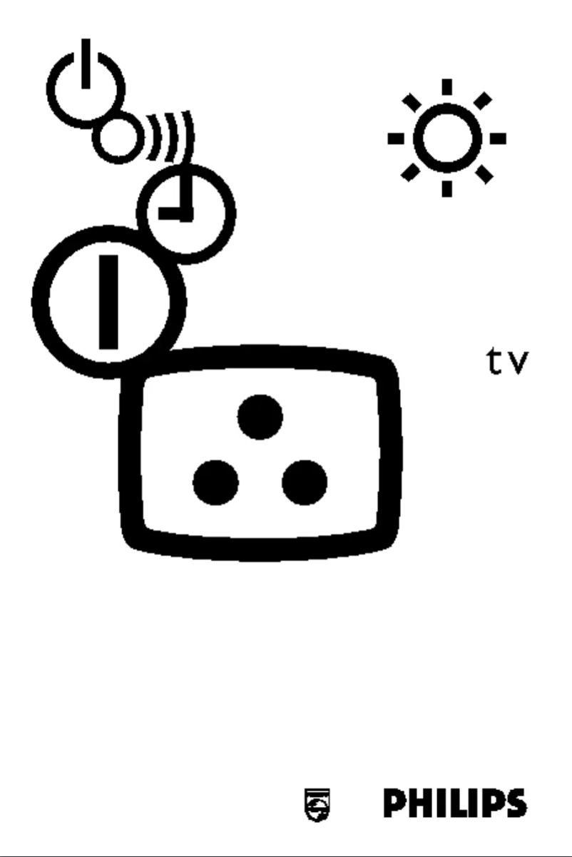 Image de la première page du manuel de l'appareil 28PT4453