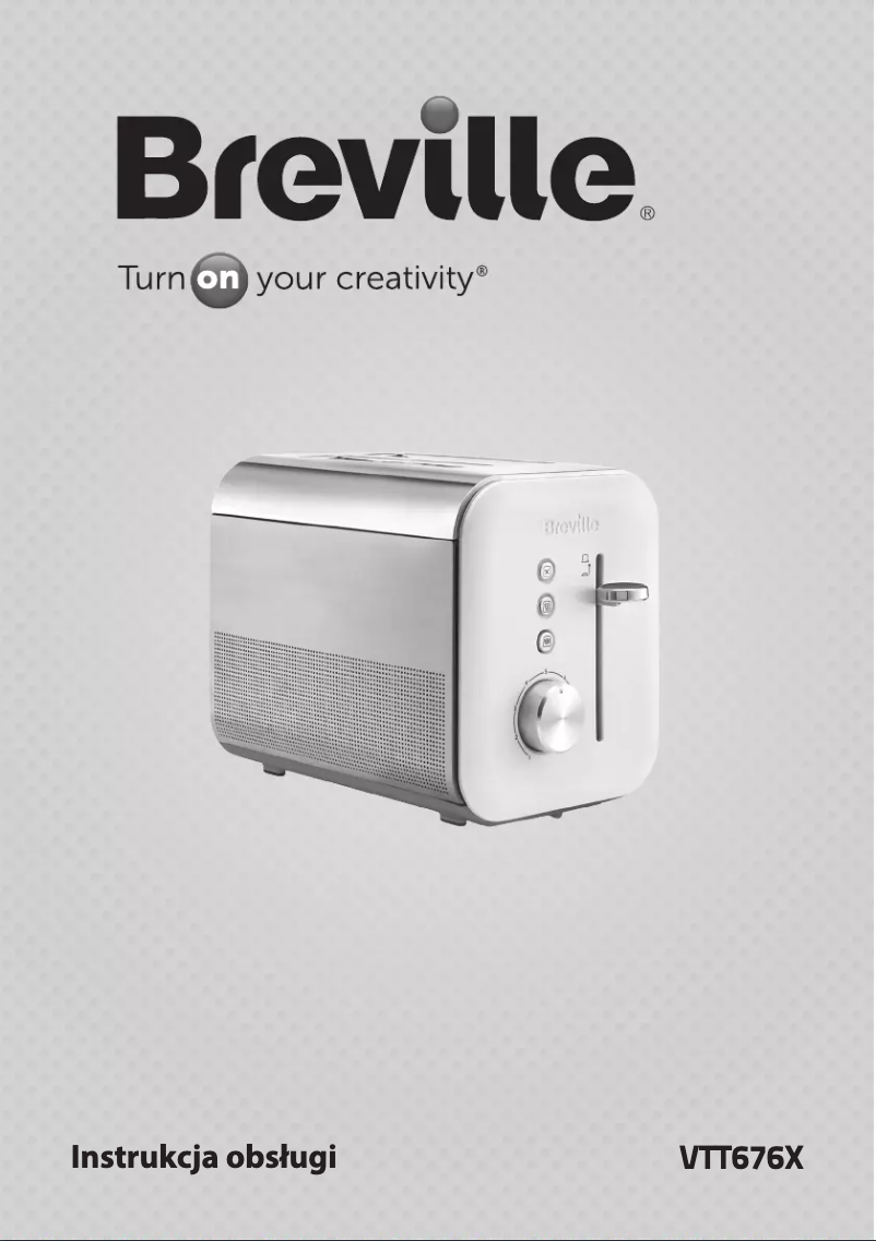 Page 1 de la notice Manuel utilisateur Breville High Gloss VTT676X