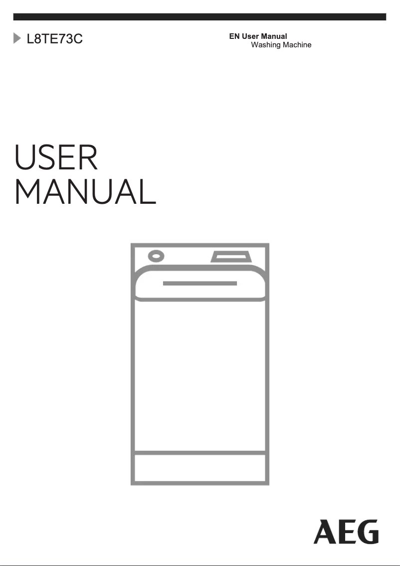 Page n°1 - Manuel utilisateur AEG L8TEN73