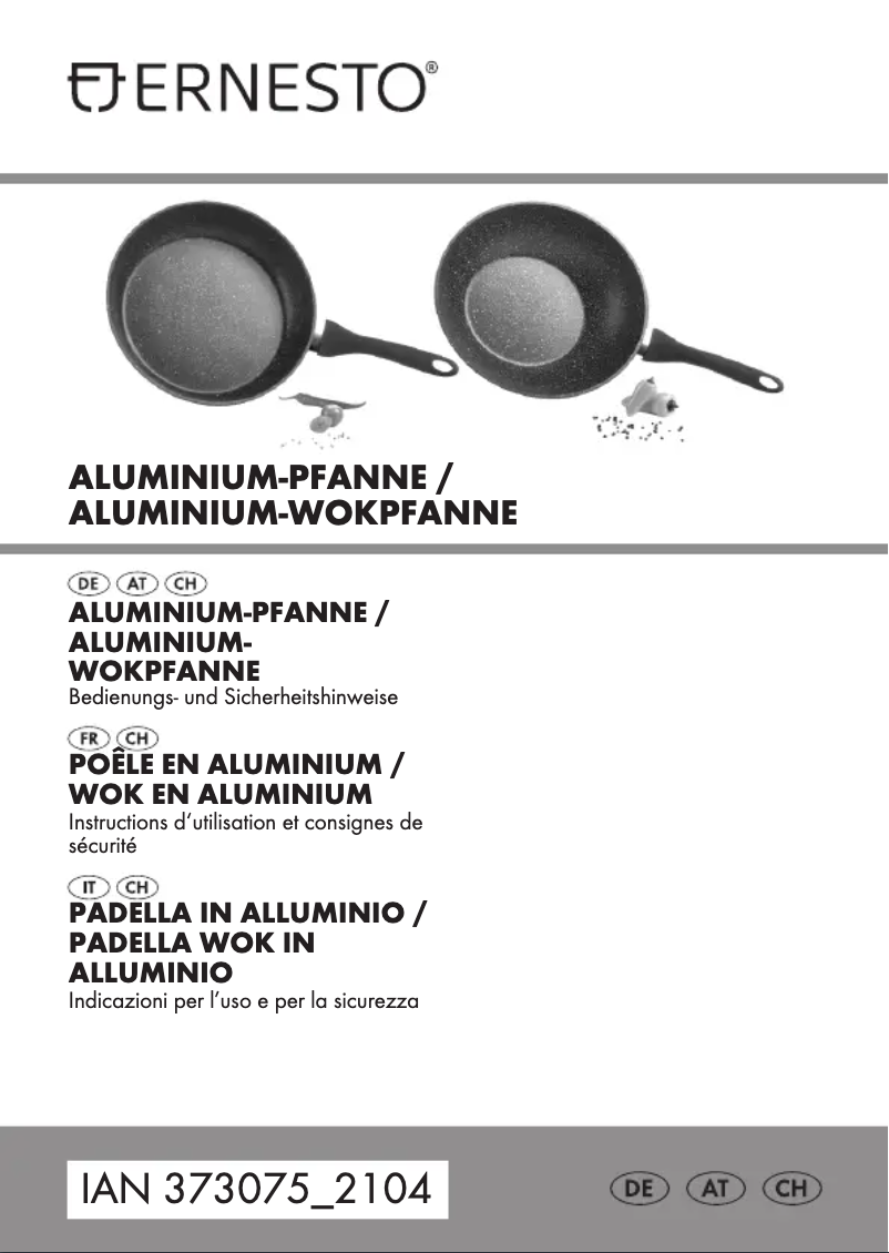Image de la première page du manuel de l'appareil IAN 373075