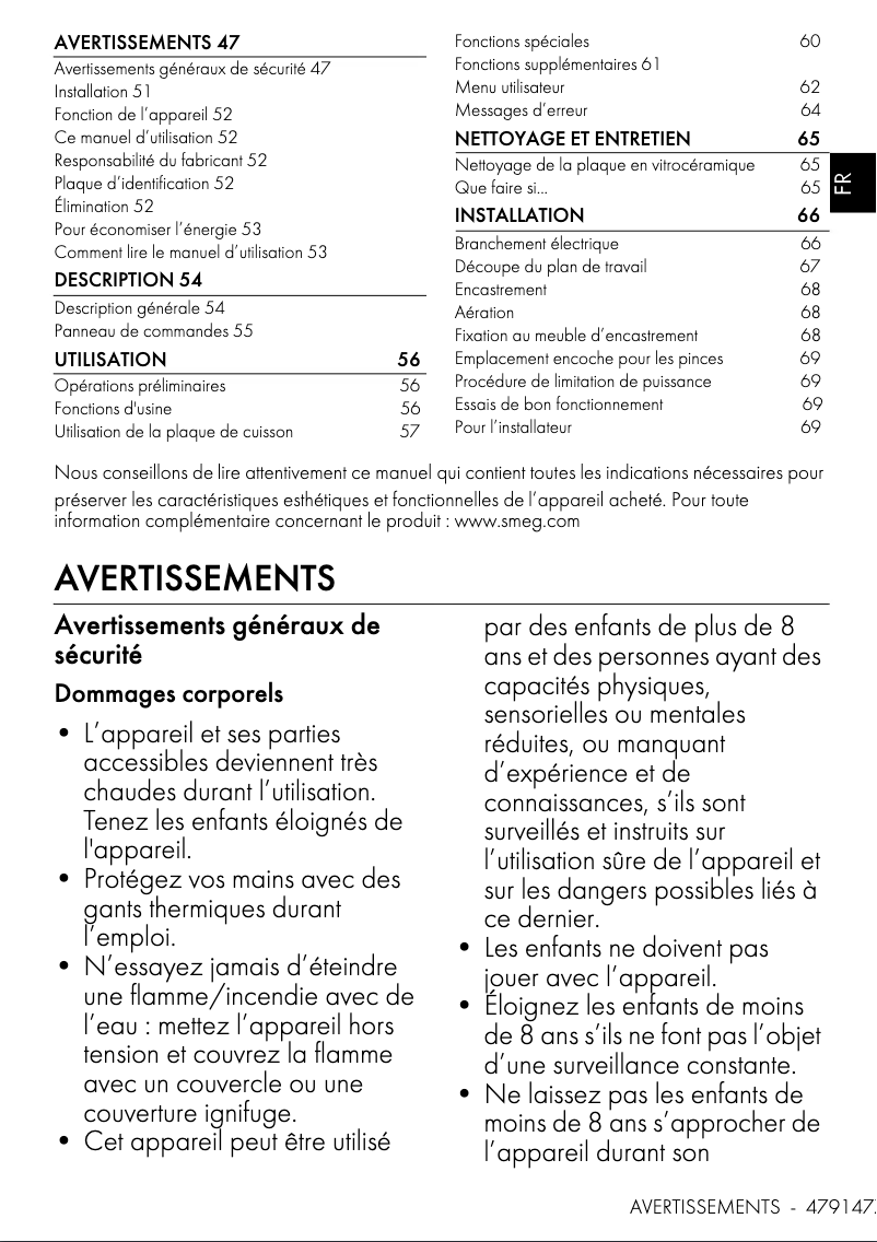 Imagen de la primera página del manual del dispositivo SIM1964DG