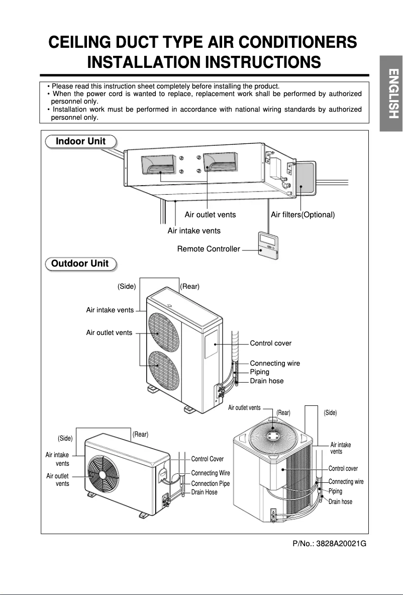 Page 1 de la notice Manuel utilisateur LG LB-E6081CL