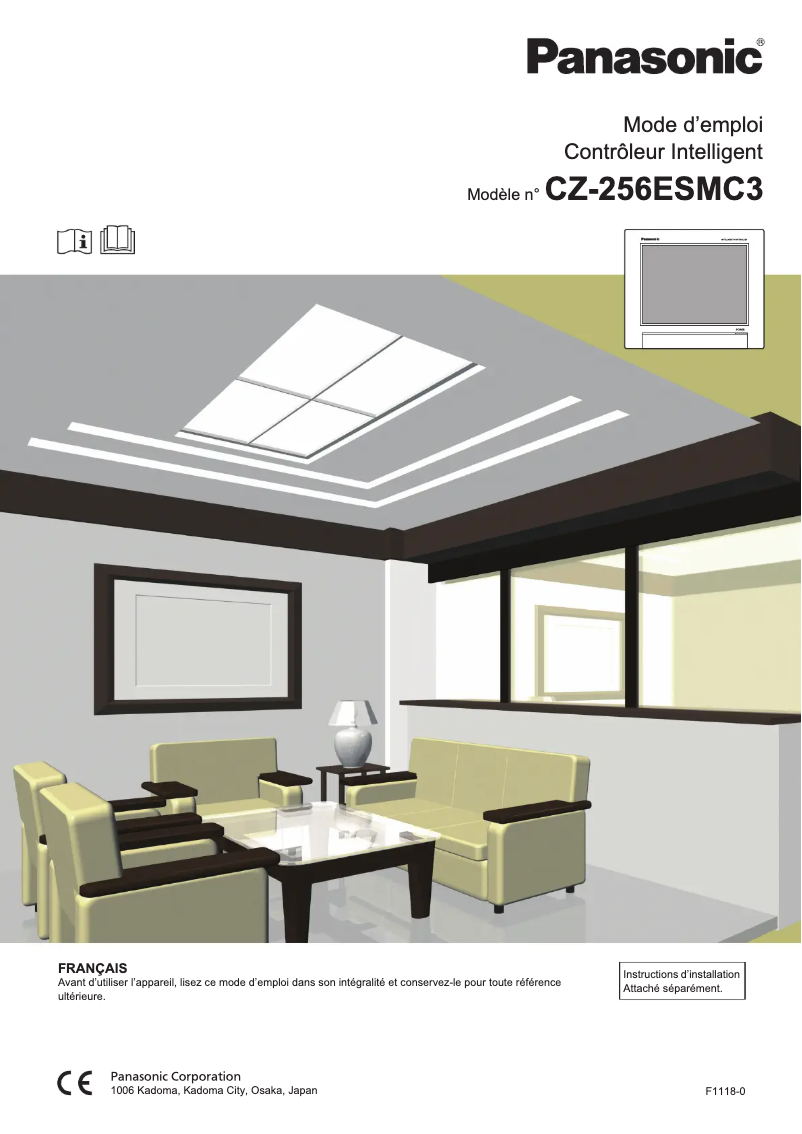 Image de la première page du manuel de l'appareil CZ-256ESMC3