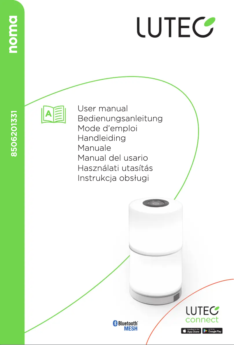 Page n°1 - Manuel utilisateur Lutec Noma