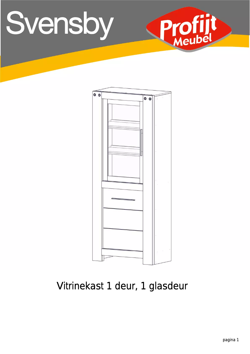 Image de la première page du manuel de l'appareil Svensby