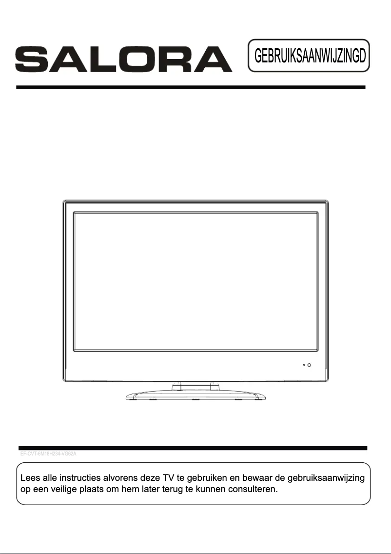 Page 1 de la notice Manuel utilisateur Salora LED2226FHDVX