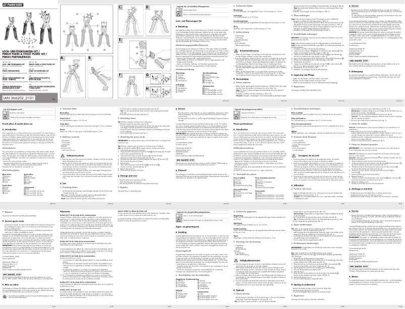 Image de la première page du manuel de l'appareil IAN 366202