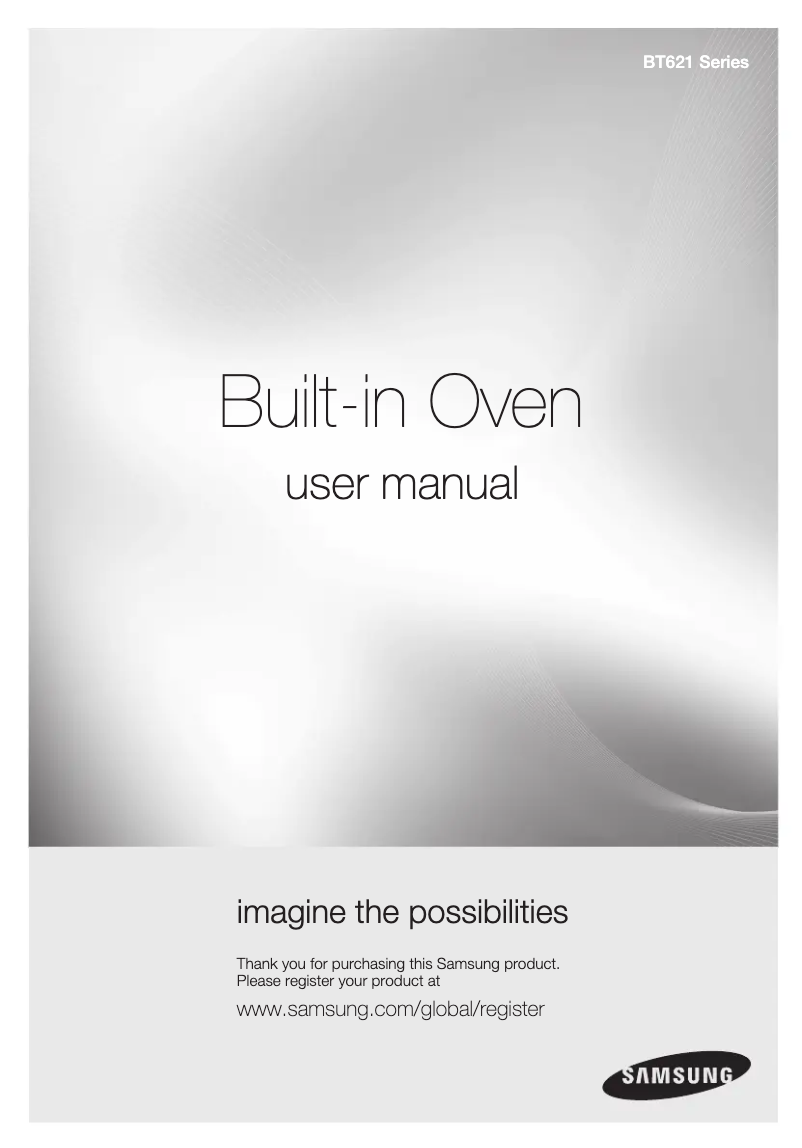 Image de la première page du manuel de l'appareil BT621TCDST