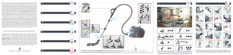 Image de la première page du manuel de l'appareil Compact Power RO7676EA