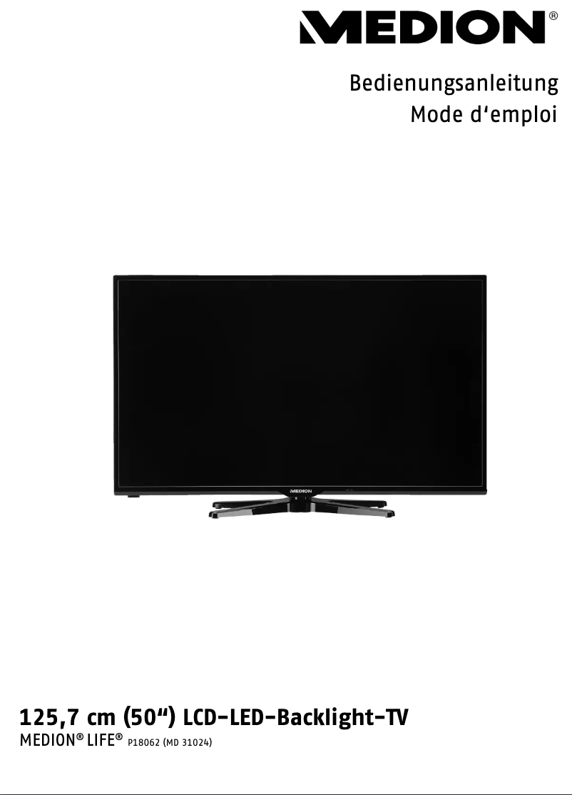 Page 1 de la notice Manuel utilisateur Medion LIFE P18062 (MD 31024)