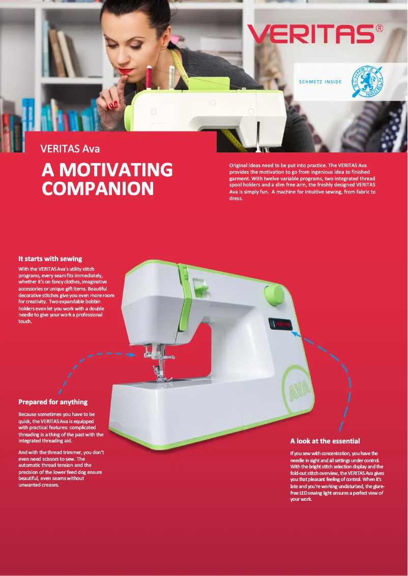 Image de la première page du manuel de l'appareil AVA