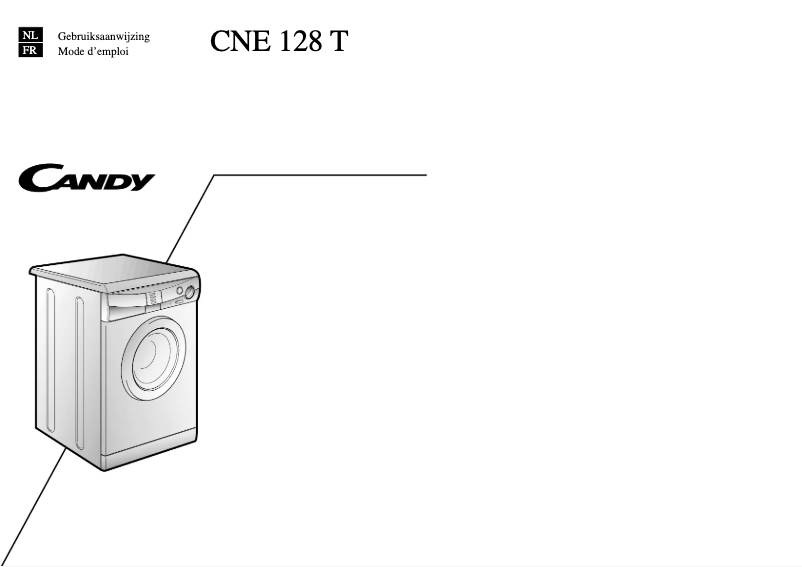 Page n°1 - Manuel utilisateur Candy LB CNE 128 T