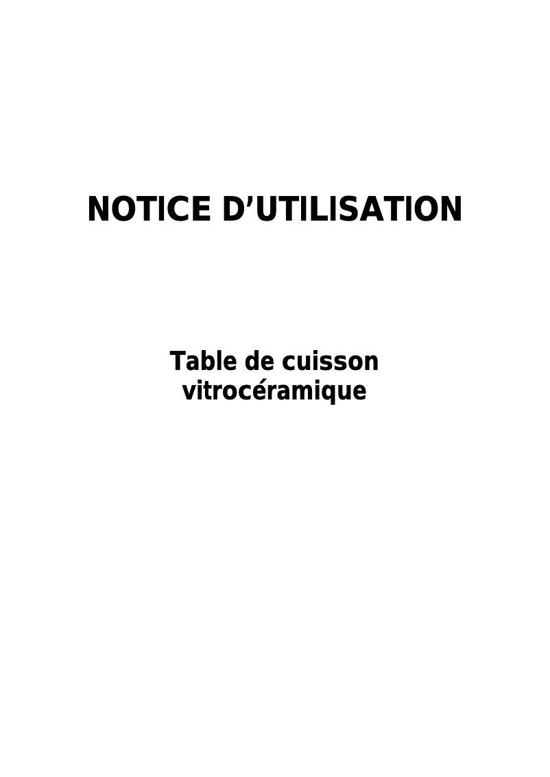 Page n°1 - Manuel utilisateur Brico Dépôt 343598