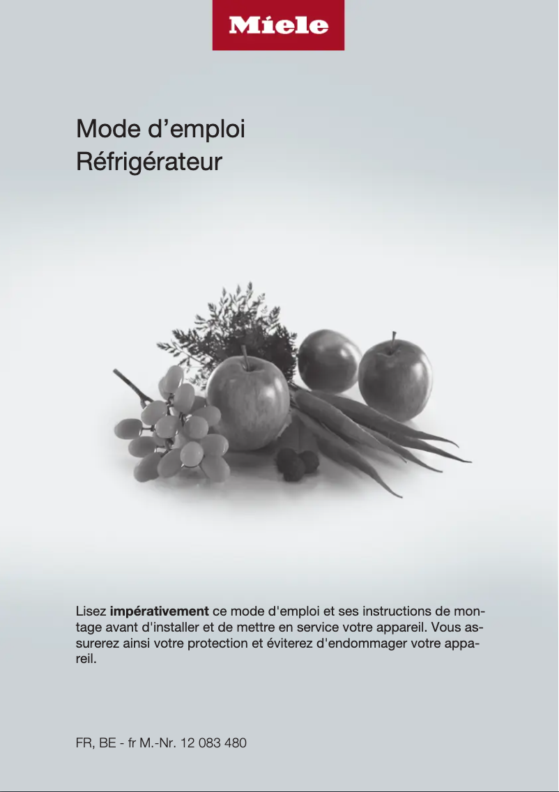 Image de la première page du manuel de l'appareil KD 7714 E Active