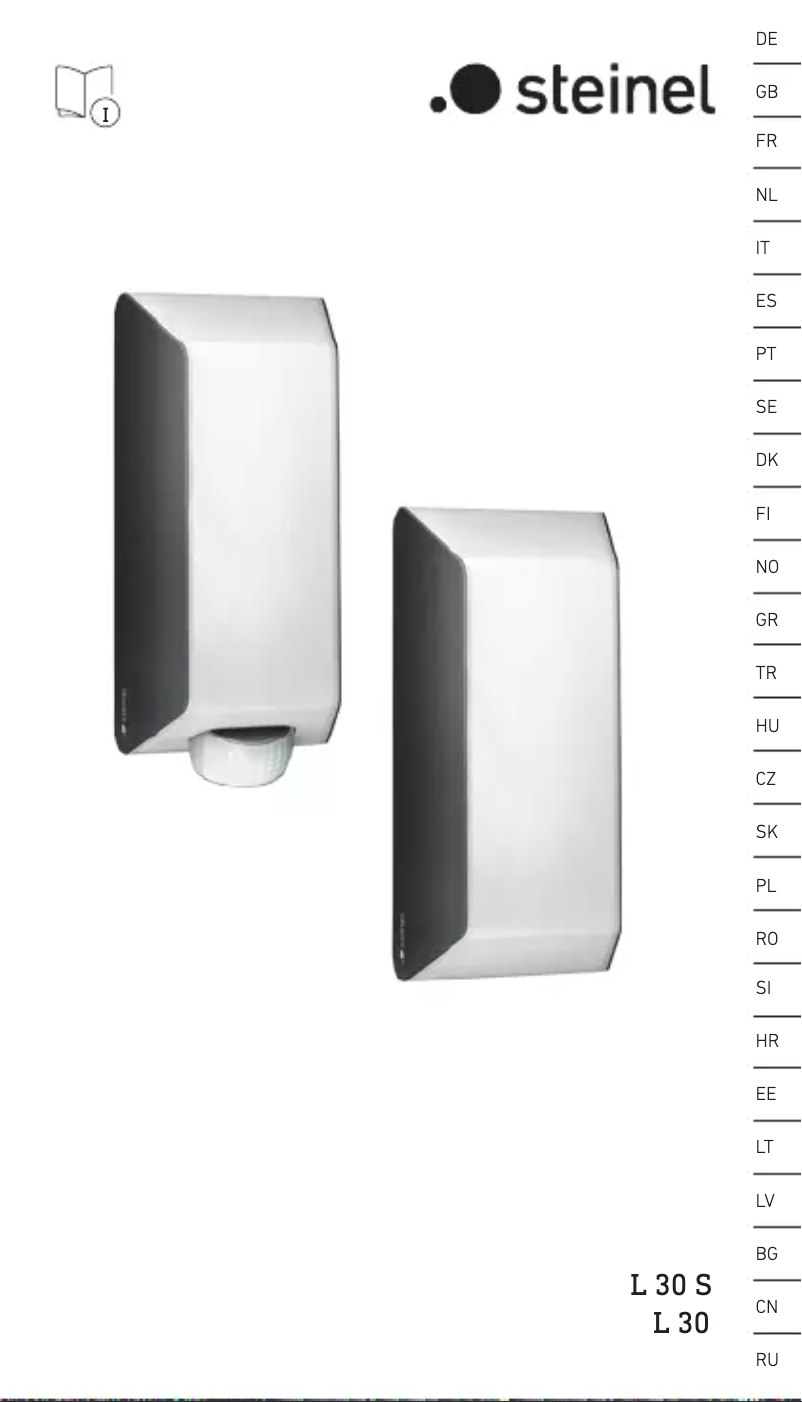 Image de la première page du manuel de l'appareil L 30 S