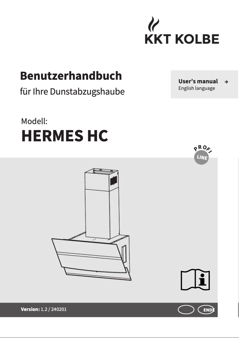 Page 1 de la notice Manuel utilisateur KKT Kolbe HERMES 809HC