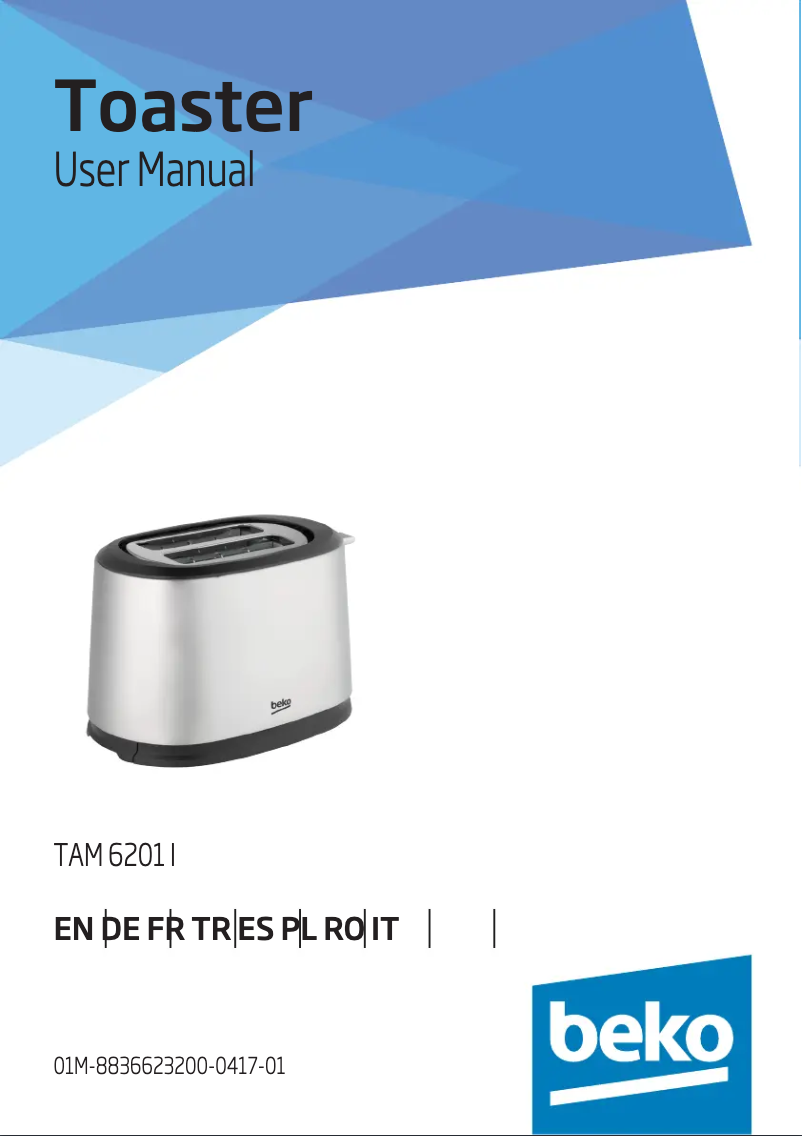 Página 1 del manual Manual de usuario Beko TAM6201I