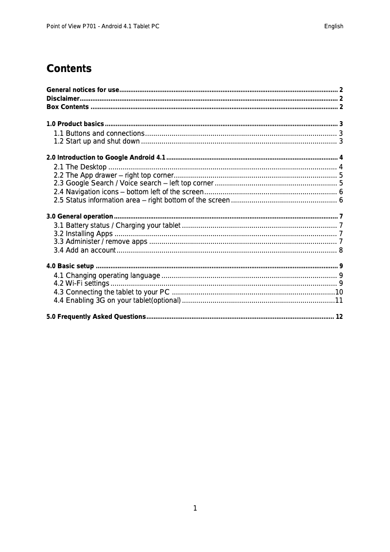 Image de la première page du manuel de l'appareil P701