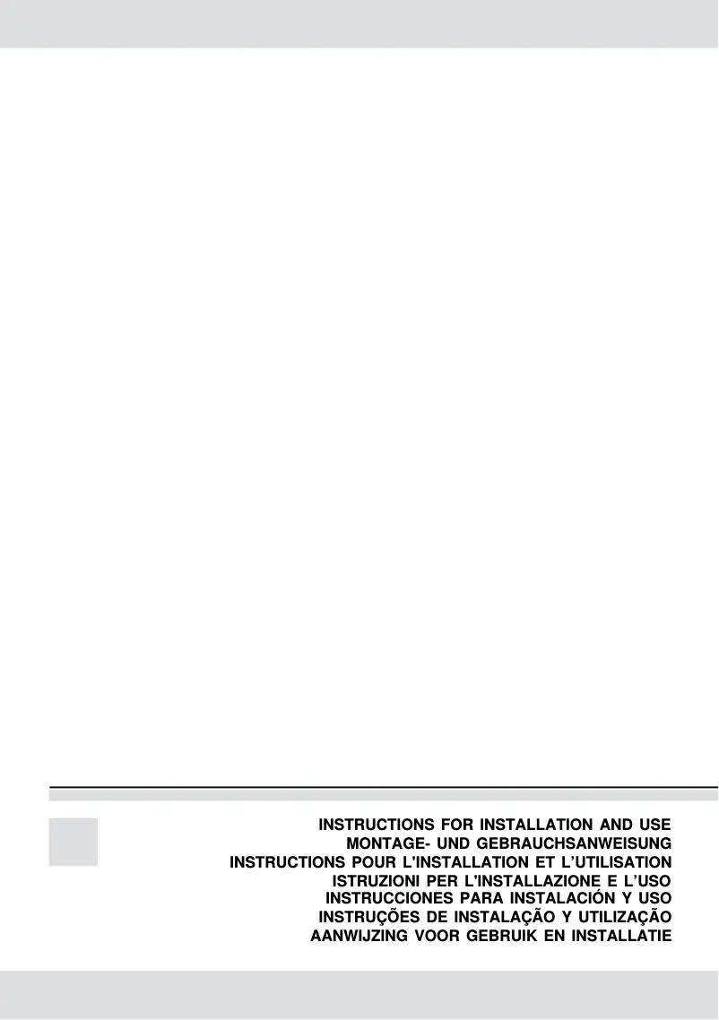 Page 1 de la notice Manuel utilisateur Rosieres RHD6RB