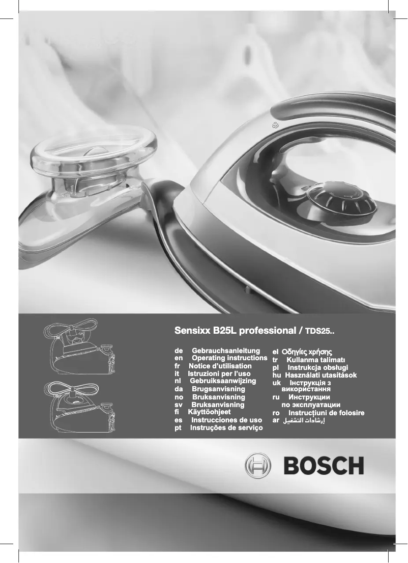 Página 1 del manual Manual de usuario Bosch Sensixx B25L professional
