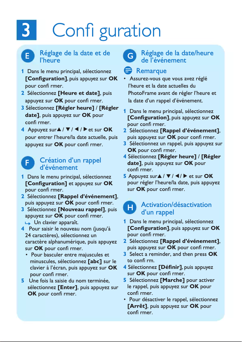 Image de la première page du manuel de l'appareil AVENT SPF2207