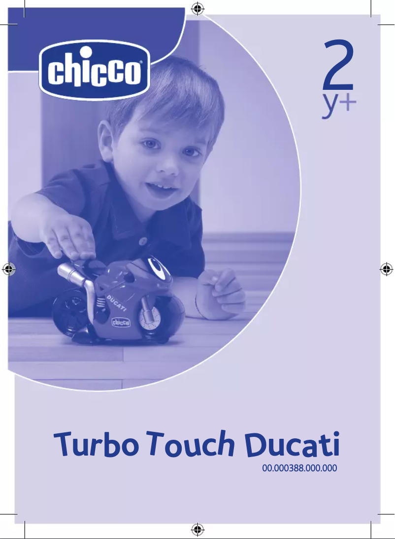 Image de la première page du manuel de l'appareil Turbo Touch Ducati