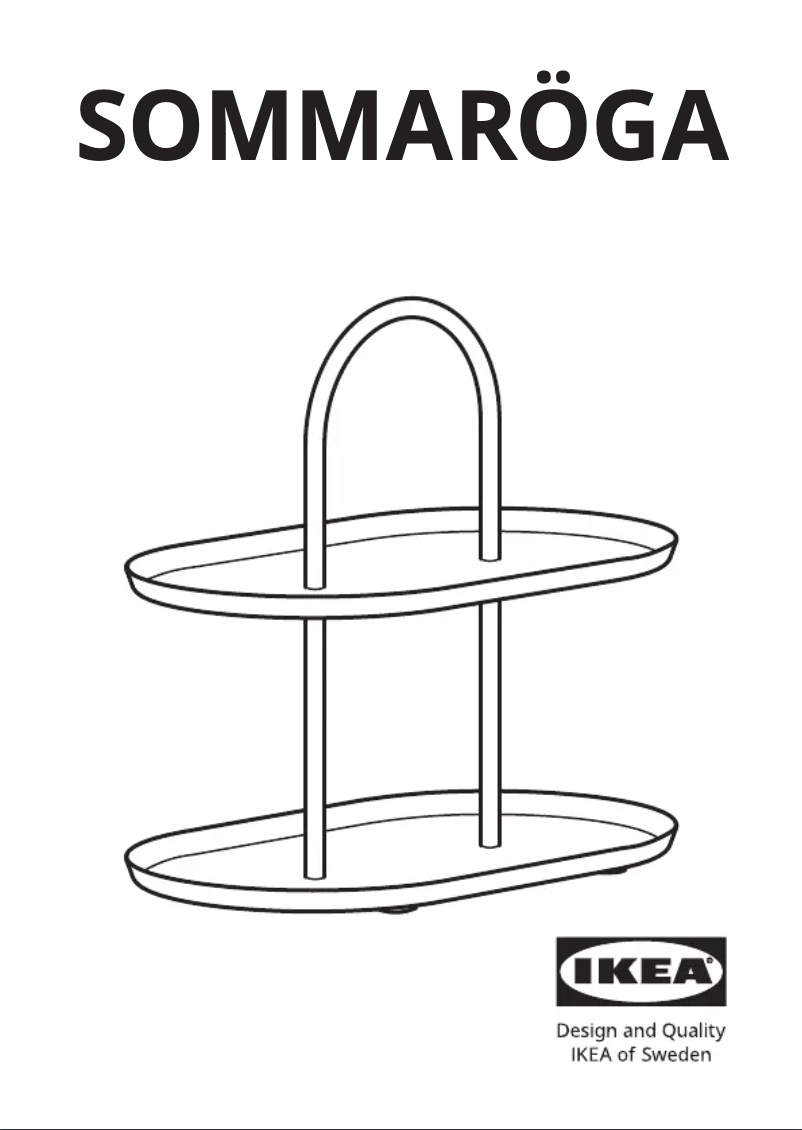 Image de la première page du manuel de l'appareil SOMMARÖGA 405.612.92