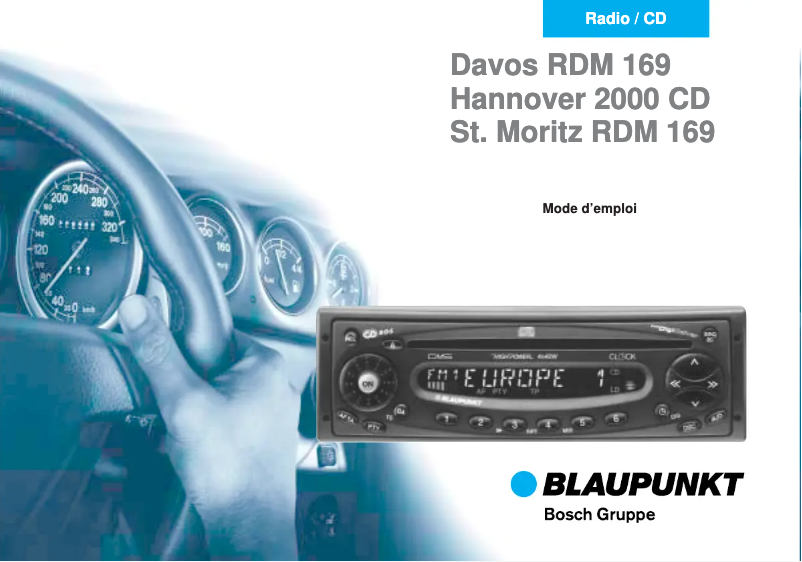 Image de la première page du manuel de l'appareil Hannover 2000 CD