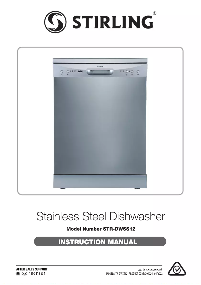 Image de la première page du manuel de l'appareil STR-DWSS14